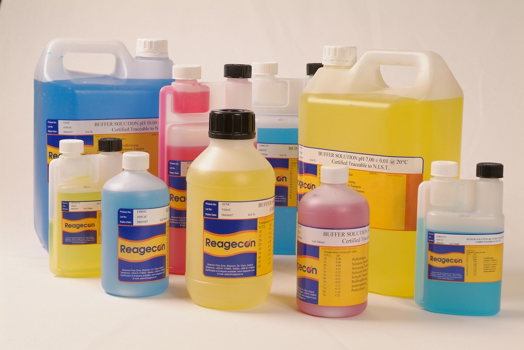Reagecon pH 4.00 Mercury Free Colour Coded Buffer Solution at 25C