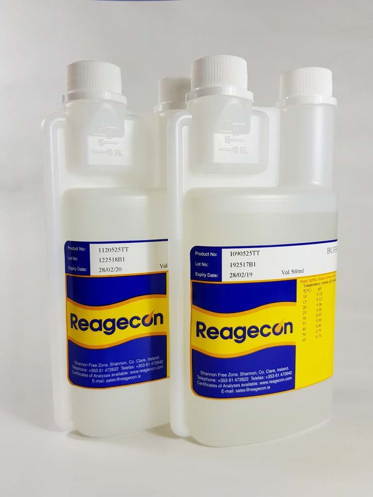 Reagecon pH 12.45 Buffer Solution at 25C in Twin Neck