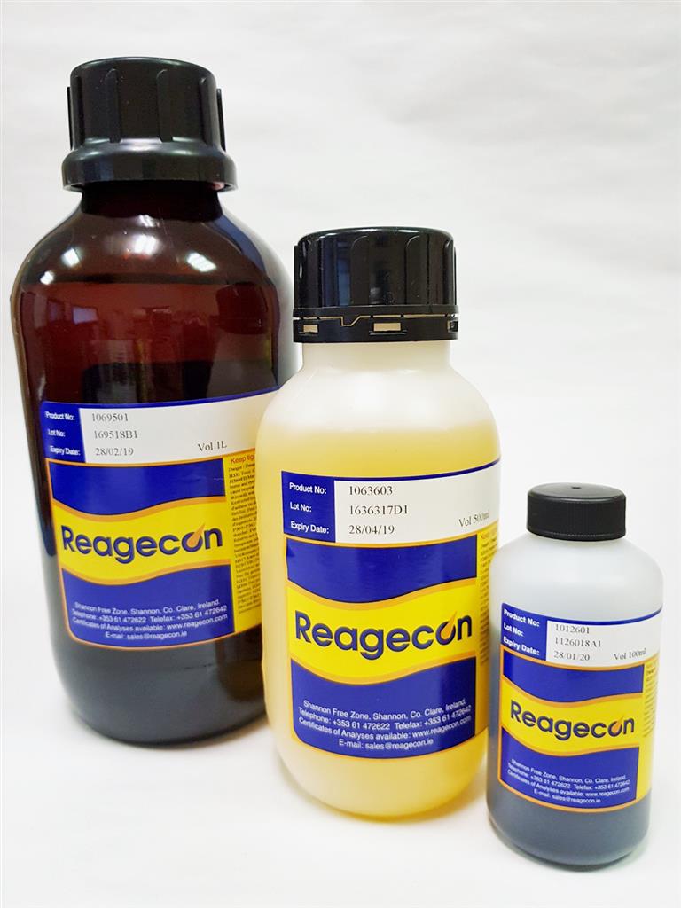 Reagecon Cerium IV Sulphate 0.1M (0.1N) according to Chinese Pharmacopoeia (ChP)