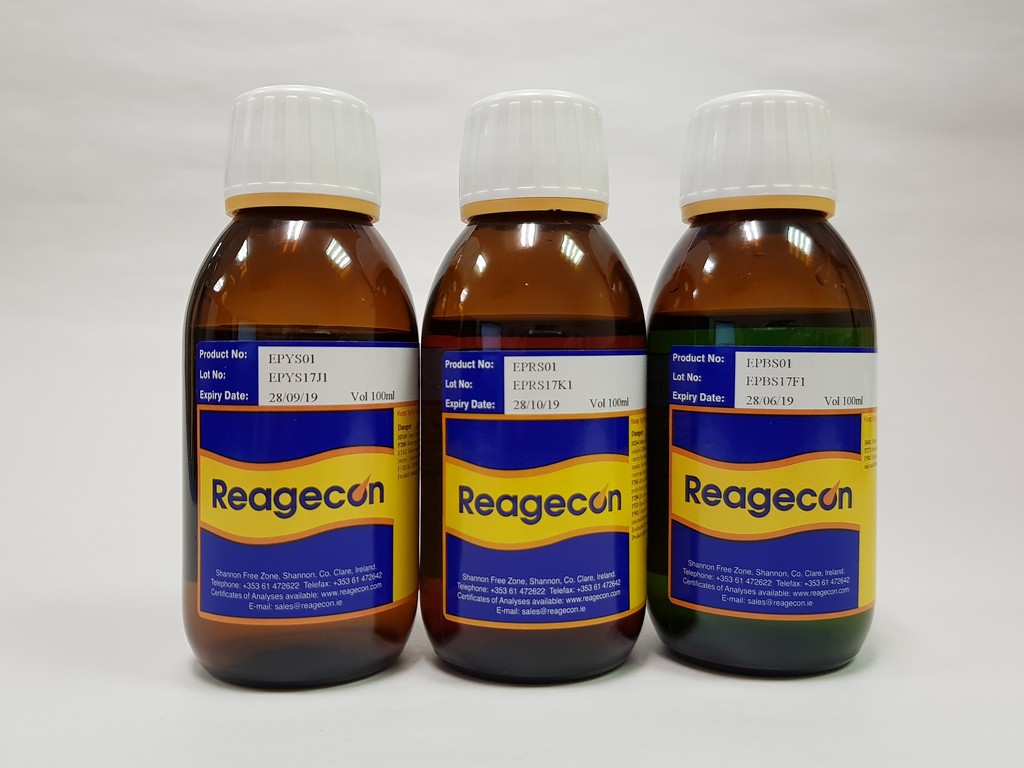 Reagecon R7 Colour Reference Solution according to European Pharmacopoeia (EP)