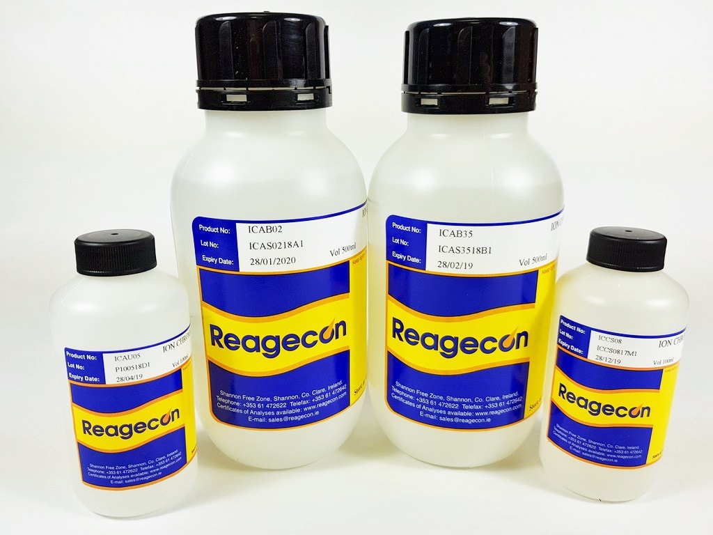 Reagecon Ion Chromatography (IC) Multi Element Anion Standard (4 Elements) in Water (H?O)