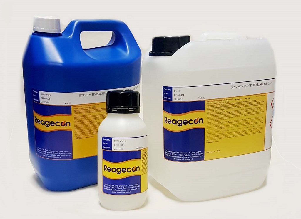 Reagecon IPA 70% w/v 30% H?O Cleaning Solution