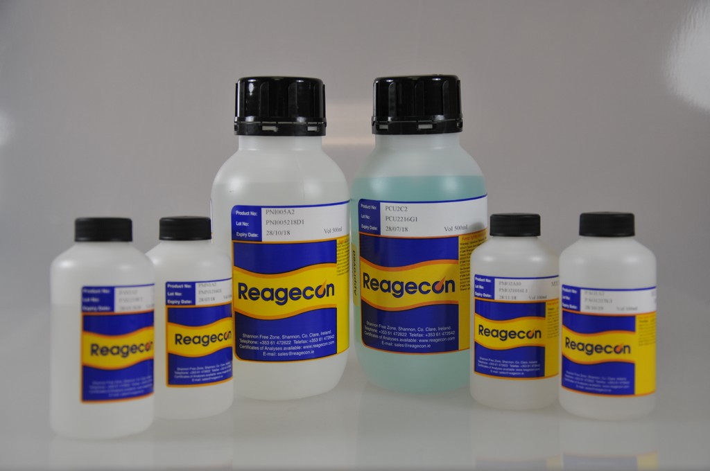 Reagecon Copper Standard for ICP, ICP-MS 1000 mug/mL (1000 ppm) in 2-5% Nitric Acid (HNO?)
