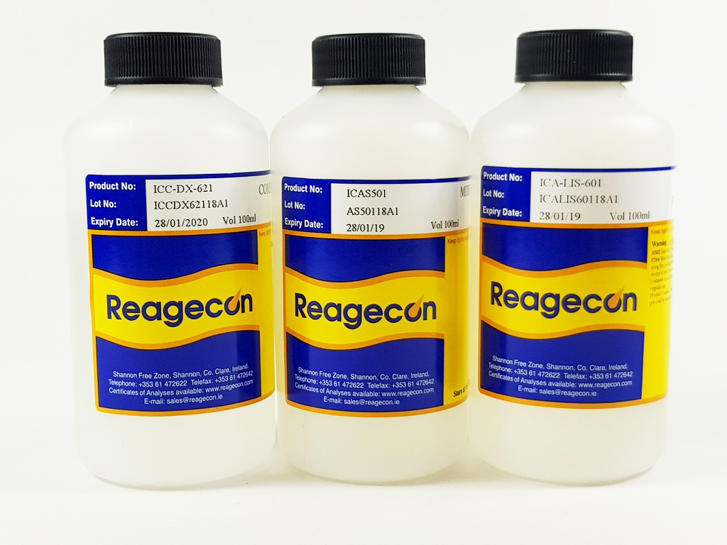 Reagecon Ion Chromatography (IC) Multi Element Cation Standard (6 Elements) in Water (H?O)