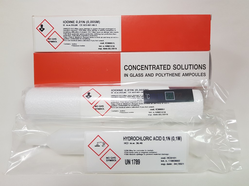 Reagecon Sulphuric Acid Concentrated Volumetric Solution Ampoule to make 1L of 0.01M (0.02N) Sulphuric Acid